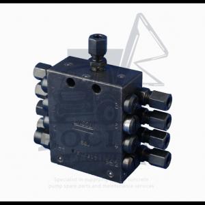 Lubricant distributor with 8 holes